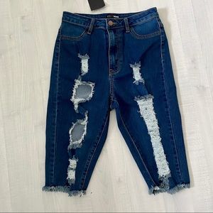 FashionNova “Lost At Sea” Bermuda Shorts